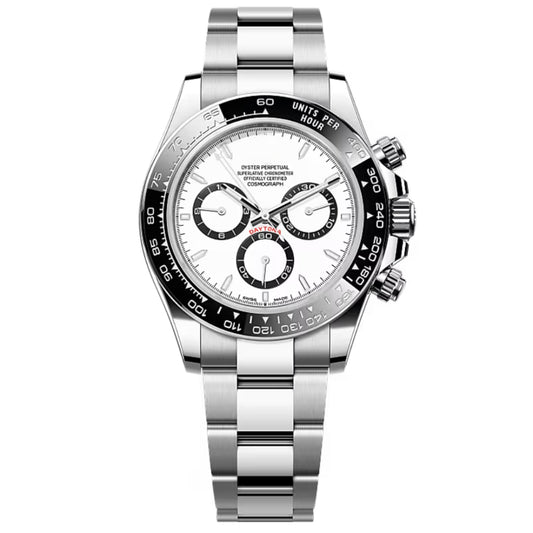 Sultanaire Chronograph | White | 40 mm